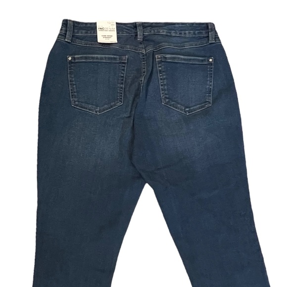 NWT INC Denim Core Denim Straight - Size 12 - Picture 8 of 10